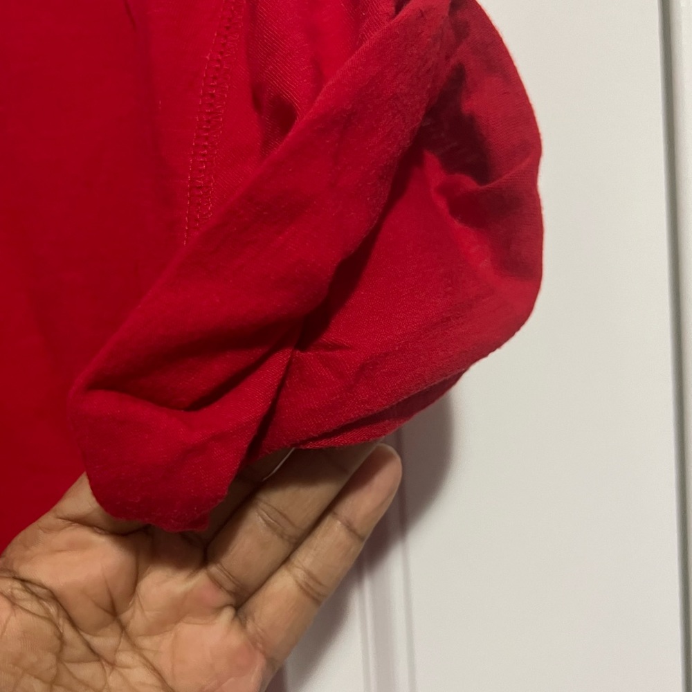NWOT A.n.a folded sleeve detail T shirt - Picture 4 of 4